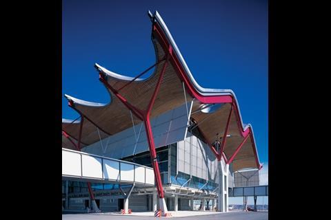 Terminal 4 at Barajas airport in Madrid, designed by Richard Rogers Partnership, won the Stirling prize in 2006